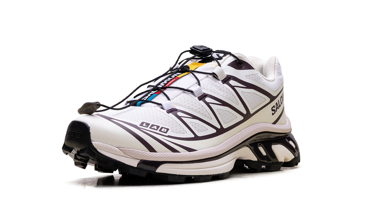 Overkicks - Salomon XT-6 White Vanilla Ice Plum (L47864600) - detalle suela