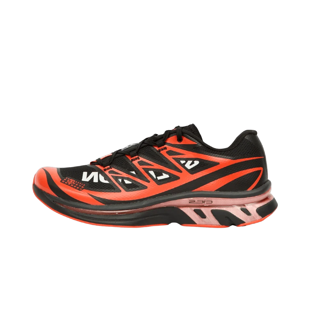 Overkicks - Salomon XT-MM-6 MM6 Maison Margiela Black Cherry Tomato (L49108300 / SH1WS0020 P6303 HB050) - vista lateral