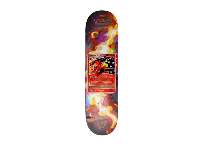 Overkicks - Santa Cruz Skateboards X Pokemon 2026 Skateboard Deck - Blaziken Edition