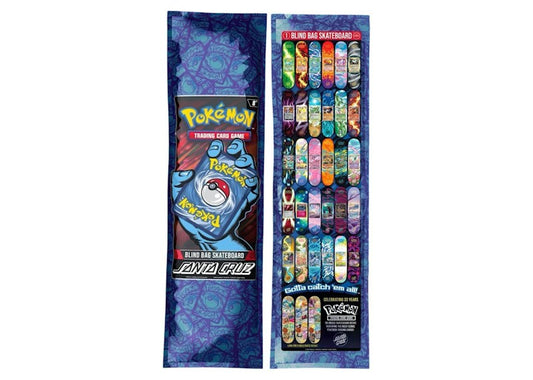 Overkicks - Santa Cruz Skateboards X Pokemon 2026 Skateboard Deck Blind Bag