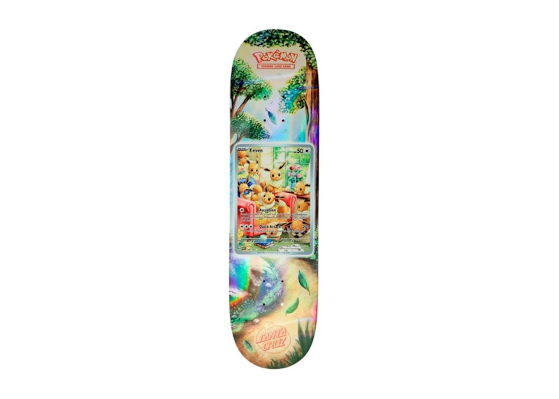 Overkicks - Santa Cruz Skateboards X Pokemon 2026 Skateboard Deck - Eevee Edition