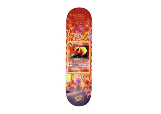 Overkicks - Santa Cruz Skateboards X Pokemon 2026 Skateboard Deck - Flareon Edition