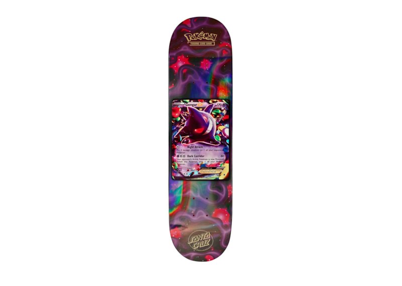 Overkicks - Santa Cruz Skateboards X Pokemon 2026 Skateboard Deck - Gengar ex Edition