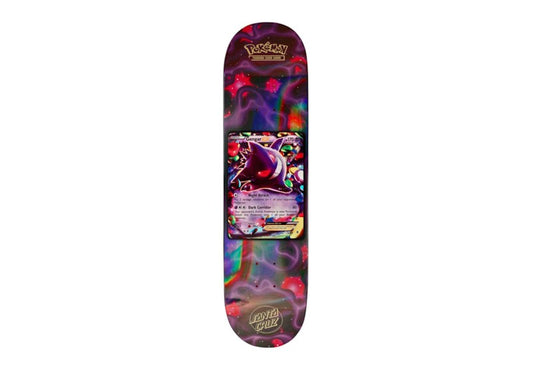 Overkicks - Santa Cruz Skateboards X Pokemon 2026 Skateboard Deck - Gengar ex Edition