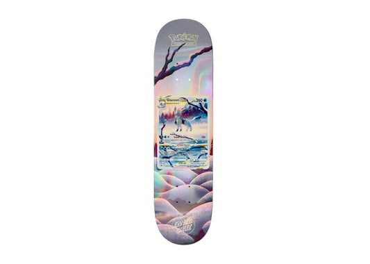 Overkicks - Santa Cruz Skateboards X Pokemon 2026 Skateboard Deck - Glaceon Vstar Edition