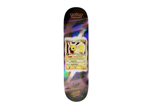 Overkicks - Santa Cruz Skateboards X Pokemon 2026 Skateboard Deck - Jolteon Edition