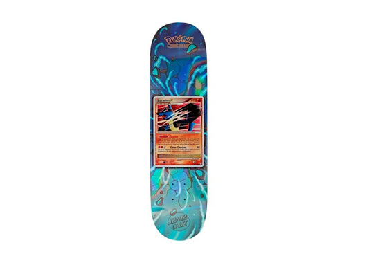 Overkicks - Santa Cruz Skateboards X Pokemon 2026 Skateboard Deck - Lucario Edition