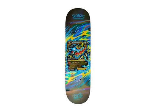 Overkicks - Santa Cruz Skateboards X Pokemon 2026 Skateboard Deck - M Charizard ex Edition Blue