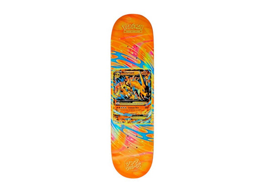 Overkicks - Santa Cruz Skateboards X Pokemon 2026 Skateboard Deck - M Charizard ex Edition Orange