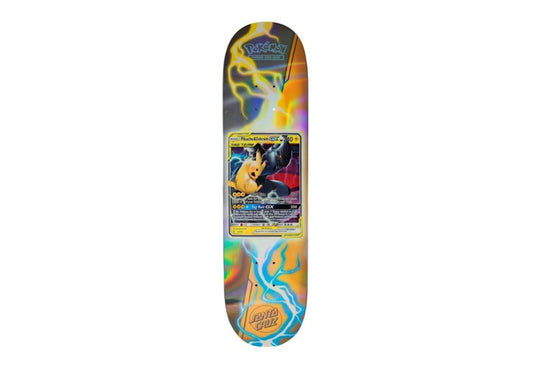 Overkicks - Santa Cruz Skateboards X Pokemon 2026 Skateboard Deck - Pikachu and Zekrom ex Edition