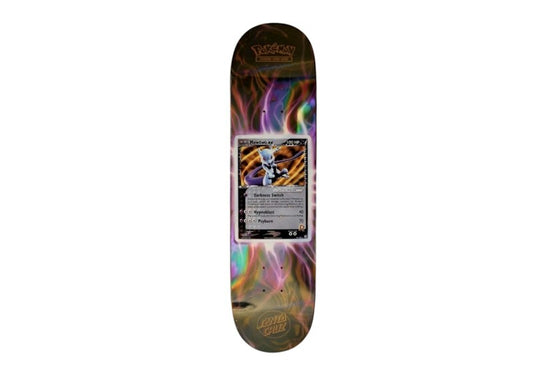 Overkicks - Santa Cruz Skateboards X Pokemon 2026 Skateboard Deck - Rockets Mewtwo ex Edition