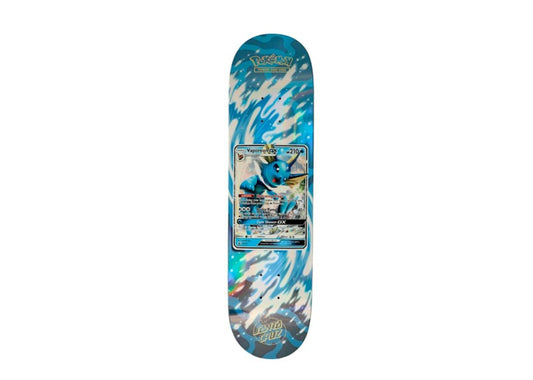 Overkicks - Santa Cruz Skateboards X Pokemon 2026 Skateboard Deck - Vaporean GX Edition