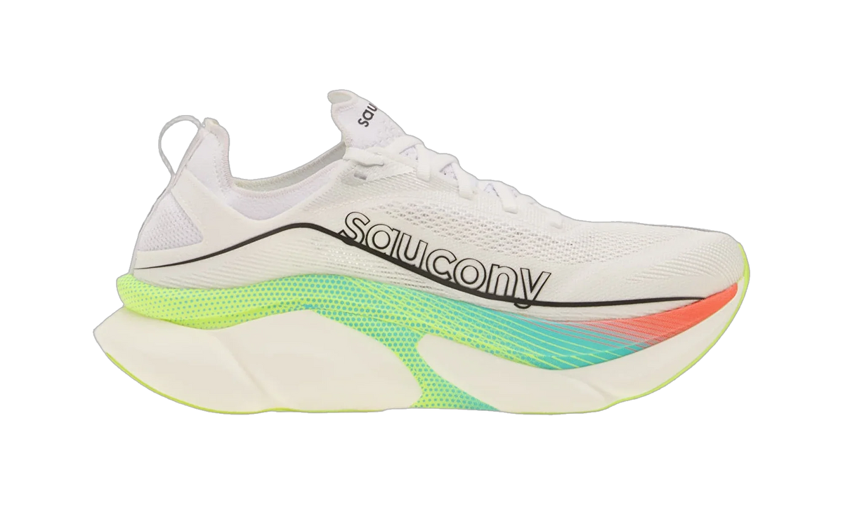 Overkicks - Saucony Endorphin Elite 3 White Multi (S100981-1021) - par completo