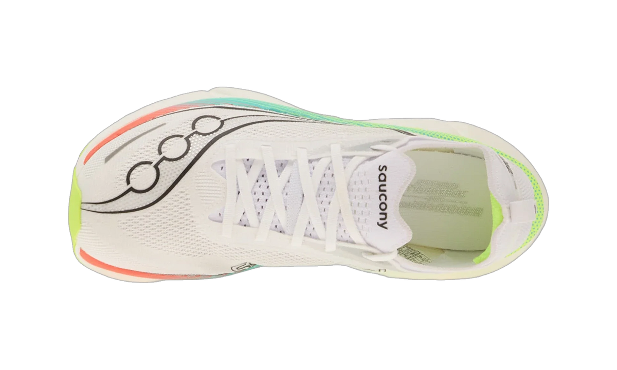 Overkicks - Saucony Endorphin Elite 3 White Multi (S100981-1021) - detalle suela