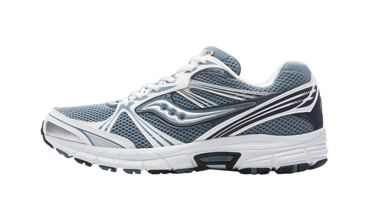 Overkicks - Saucony Grid Legacy Windward White (S101836-1003) - vista lateral