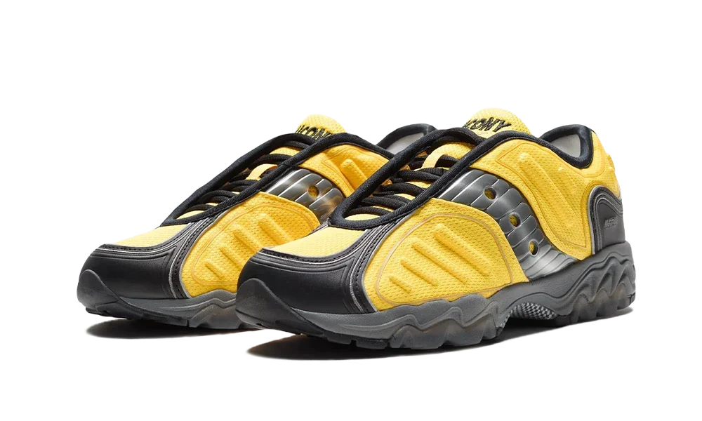 Overkicks - Saucony Matrix OG Yellow Black (S70906-1) - vista trasera