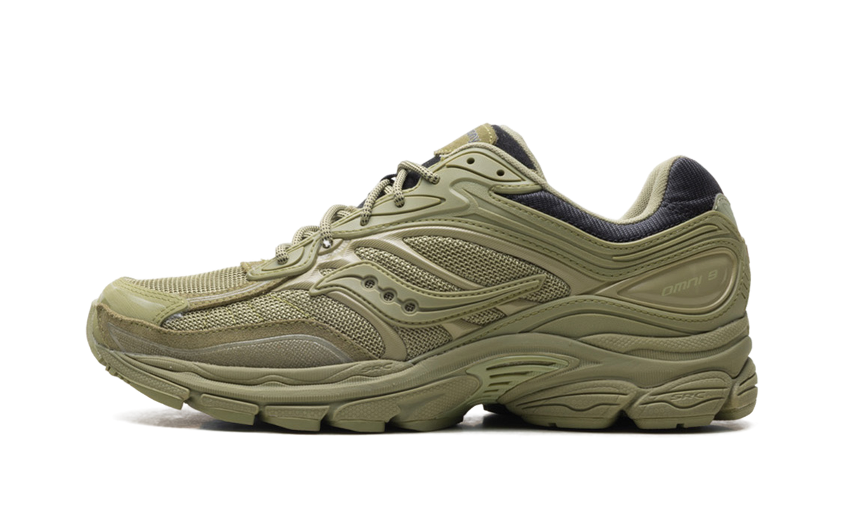 Overkicks - Saucony ProGrid Omni 9 Armor Green (S70897-2) - vista lateral