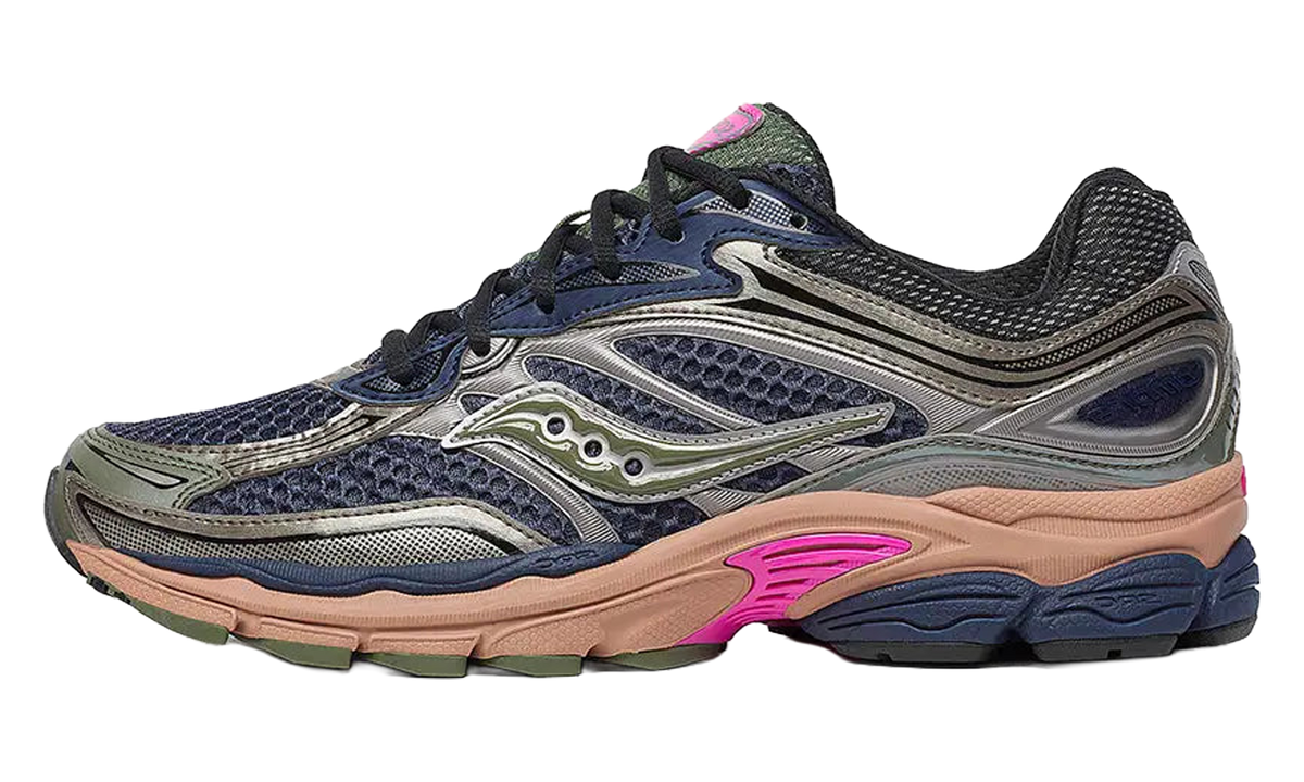 Overkicks - Saucony ProGrid Omni 9 Blue Brush (S70739-74) - vista lateral