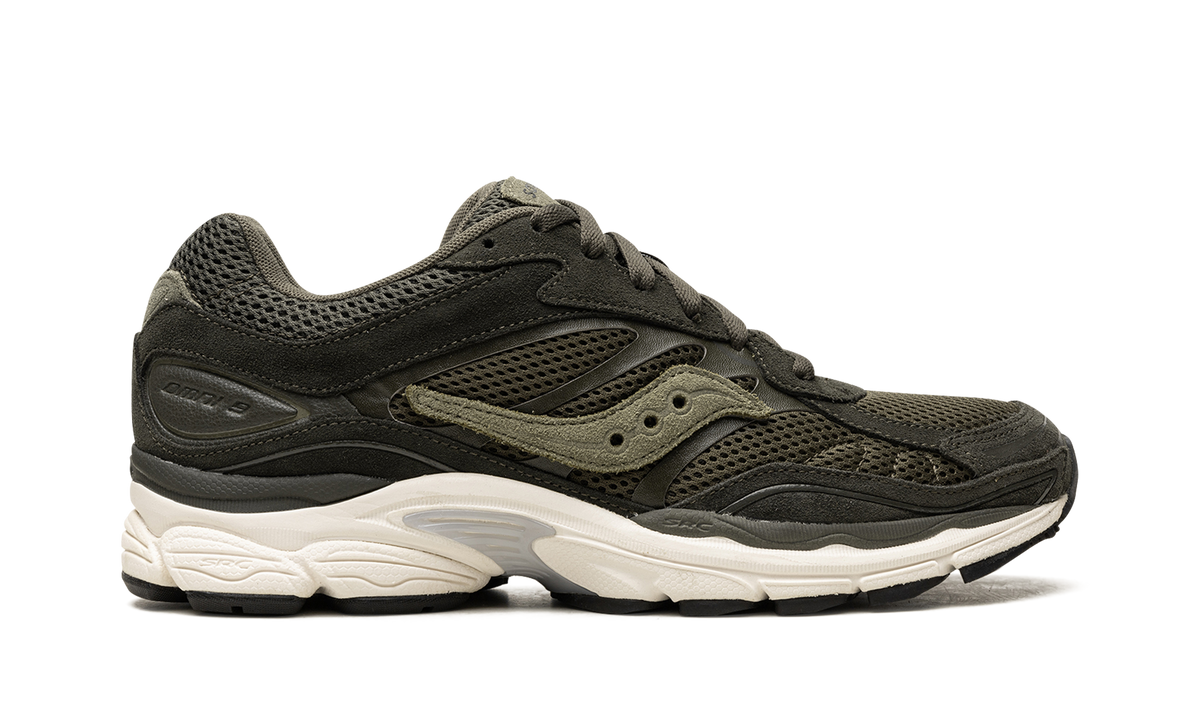Overkicks - Saucony ProGrid Omni 9 Forest Green (S70740-6) - detalle talon