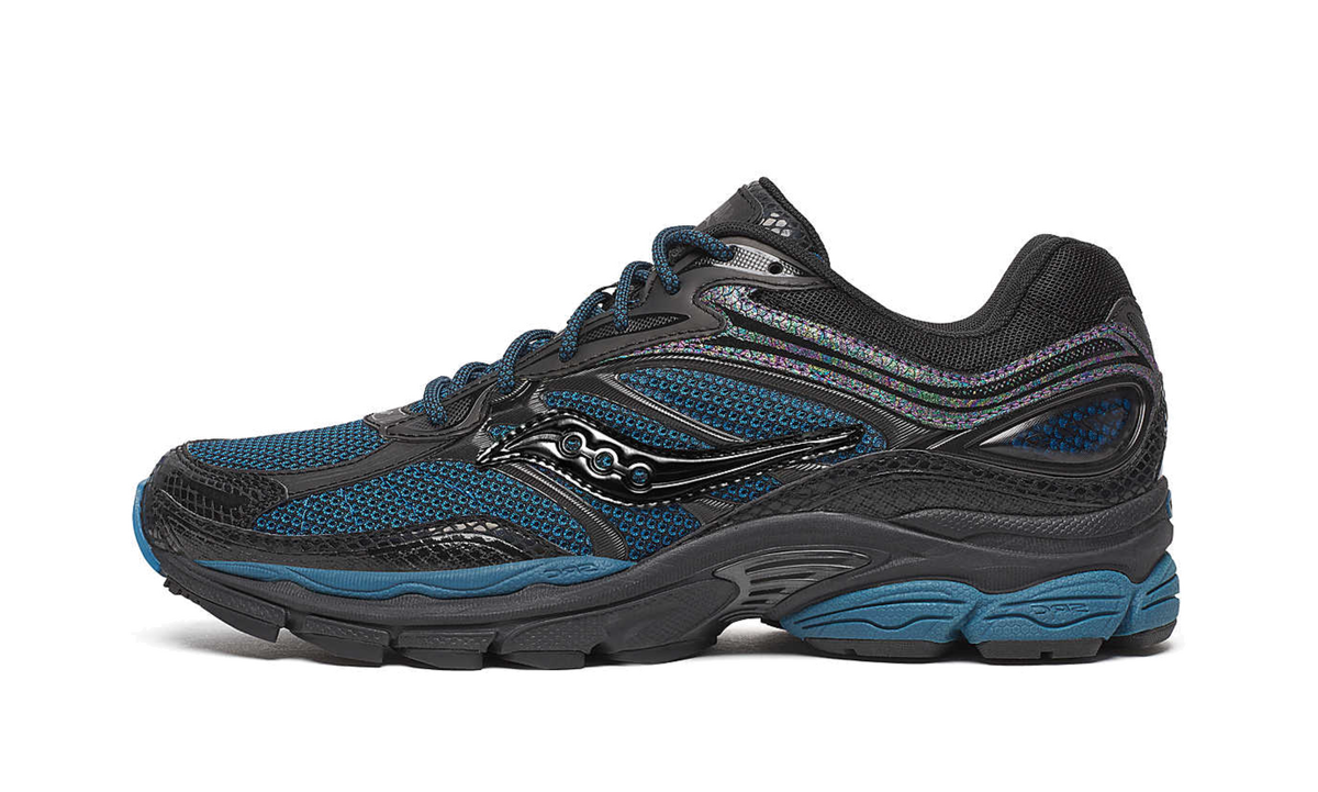 Overkicks - Saucony ProGrid Omni 9 Glowaconstrictor Black (S70934-3) - vista lateral