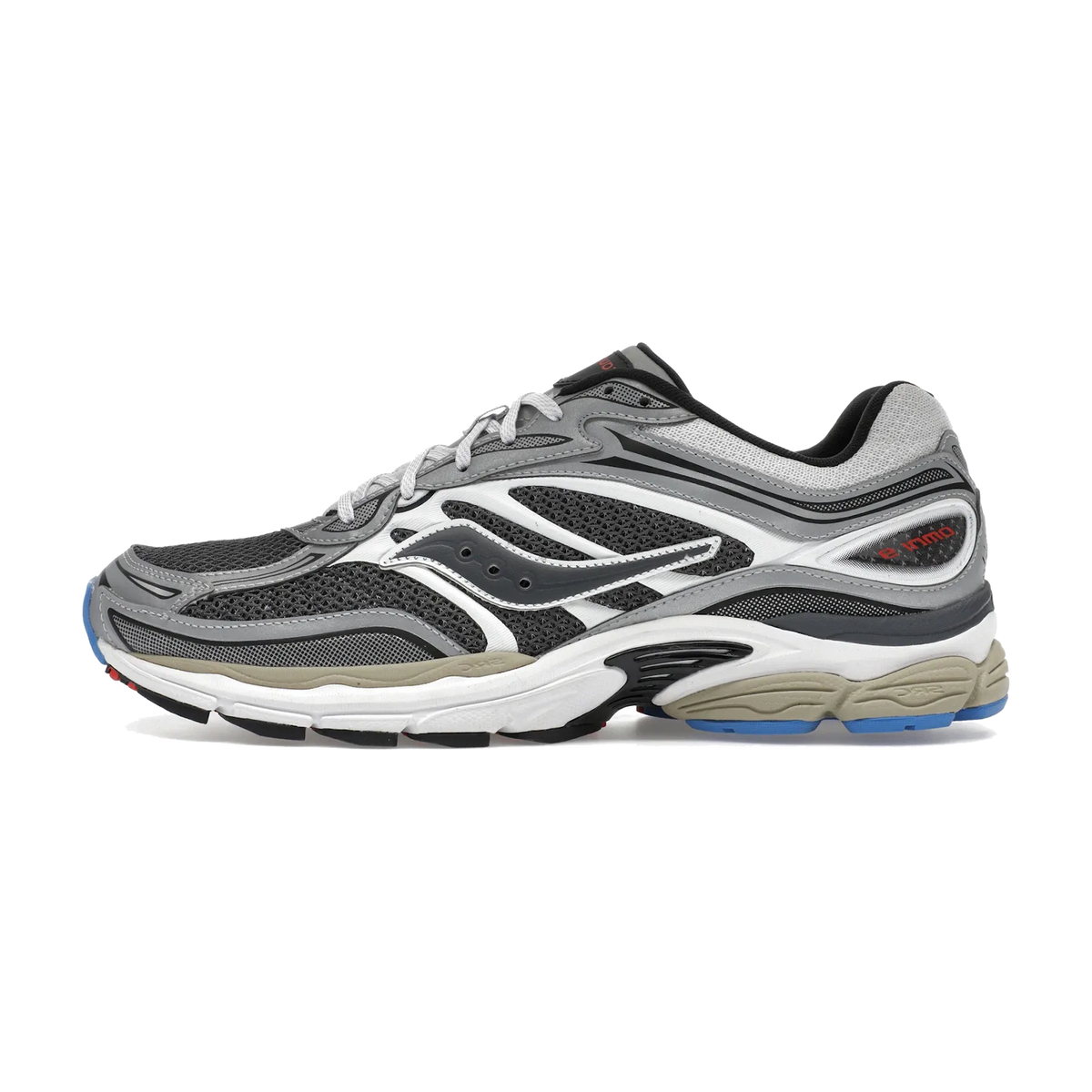 Overkicks - Saucony ProGrid Omni 9 Metallic Grey Silver (S70907-1) - vista lateral