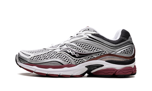 Overkicks - Saucony ProGrid Omni 9 OG White Silver Red (S70739-1) - vista lateral