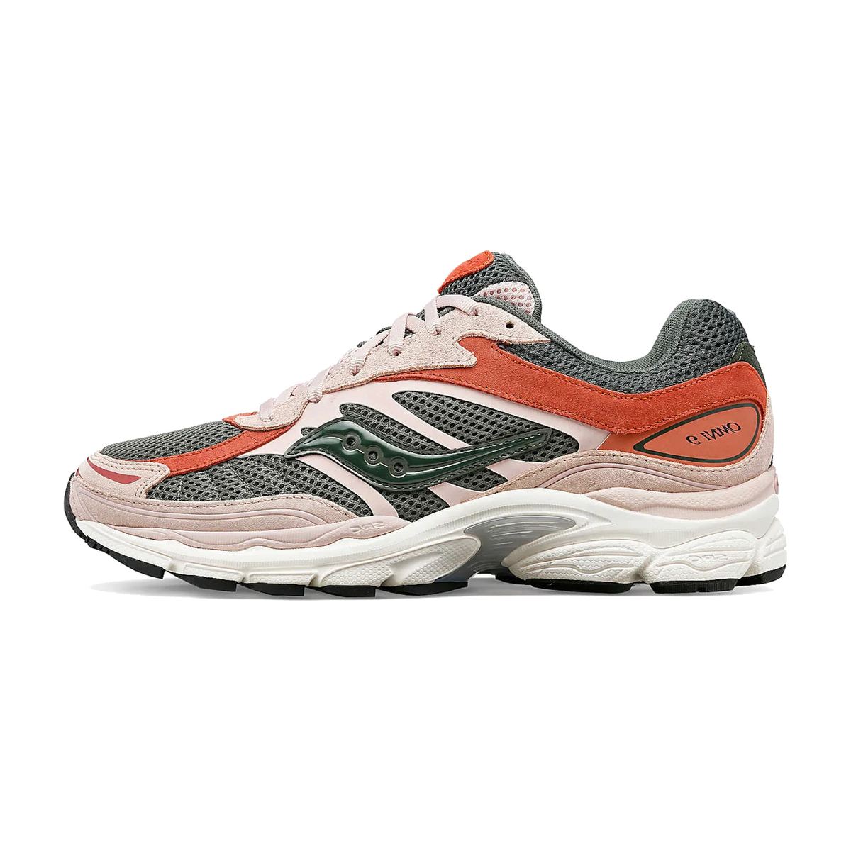 Overkicks - Saucony ProGrid Omni 9 Premium Dust Pink Green (S70740-2) - vista lateral