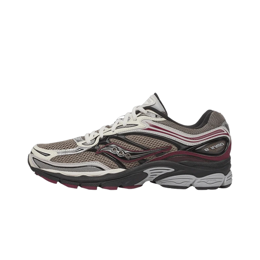 Overkicks - Saucony ProGrid Omni 9 Tomorrow, Meet Yesterday Pack Tan Maroon (S70832-8) - vista lateral