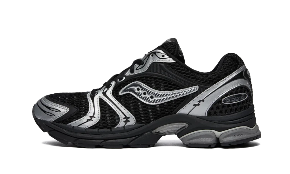 Overkicks - Saucony ProGrid Triumph 4 Black Silver (S70704-23) - vista lateral