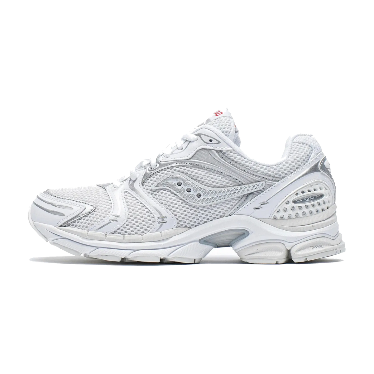 Overkicks - Saucony ProGrid Triumph 4 Heritage Pack White Silver (S70841-1) - vista lateral