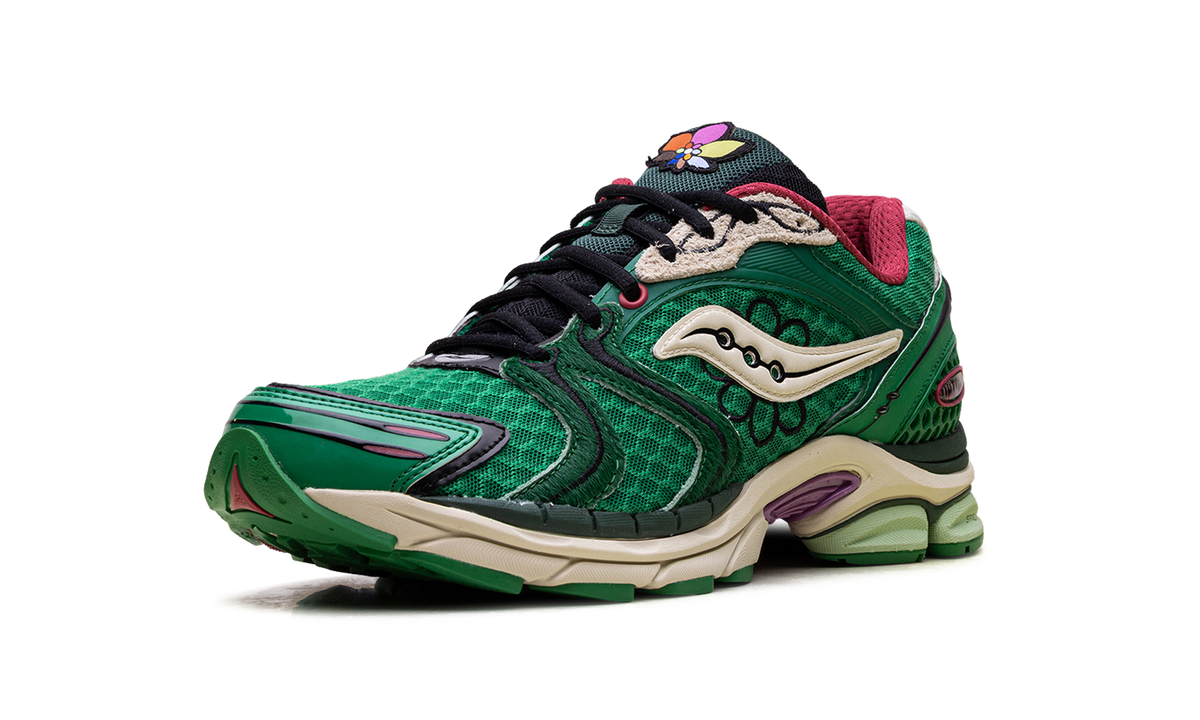 Overkicks - Saucony ProGrid Triumph 4 Jae Tips Flowers Grow Uptown Sugar Maple (S70966-4) - detalle suela