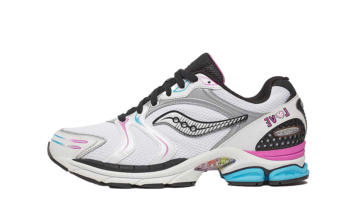 Overkicks - Saucony ProGrid Triumph 4 Keith Haring Love (S70974-1) - vista lateral