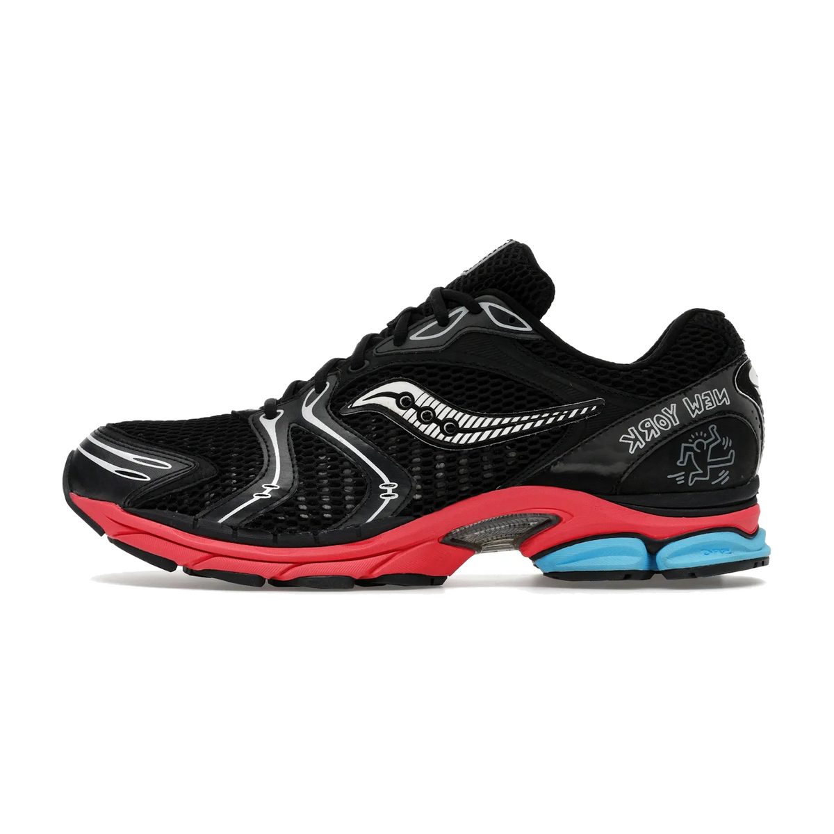 Overkicks - Saucony ProGrid Triumph 4 Keith Haring NYC Marathon (S71022-1) - vista lateral