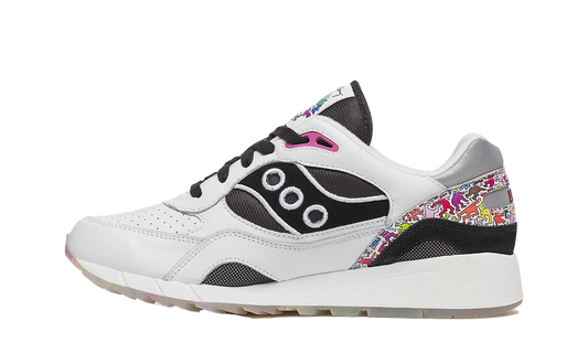 Overkicks - Saucony Shadow 6000 Keith Haring Love (S70973-1) - vista lateral