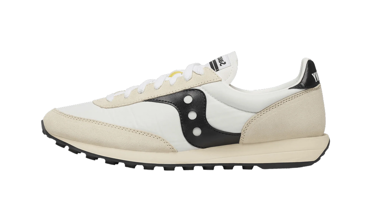Overkicks - Saucony Trainer 80 White Black (S70884-9) - vista lateral