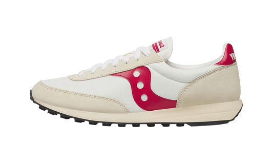 Overkicks - Saucony Trainer 80 White Red (S70884-10) - vista lateral