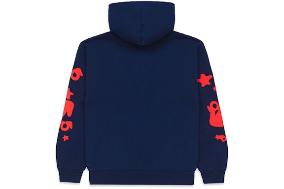 Overkicks - Sp5der Beluga Hoodie Navy (SP5DER-BELUGA-HOODIE-NAVY) - imagen 2