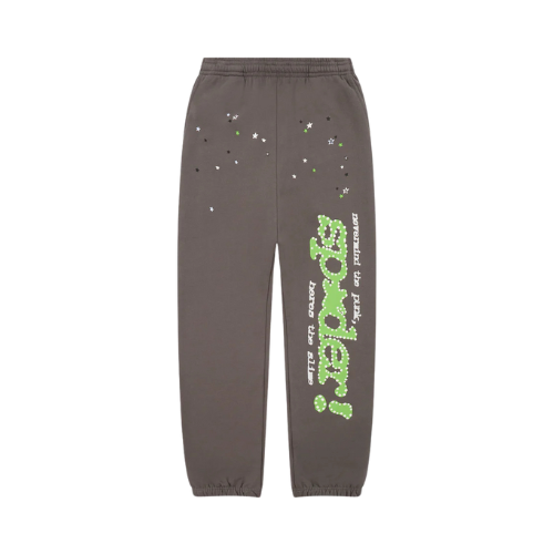 Overkicks - Sp5der Punk V2 Sweatpant Slate Grey (SP5DER-PUNK-V2-SWEATPANT-SLATE-GREY) - vista frontal