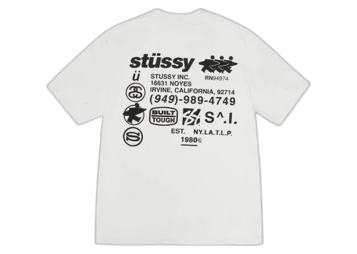 Overkicks - Stussy DNA Pigment Dyed Tee Natural (1905038-NATL) - vista frontal
