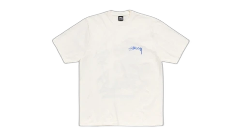 Overkicks - Stussy Skate Stack Pigment Dyed Tee Natural (1905178-NATL) - vista frontal