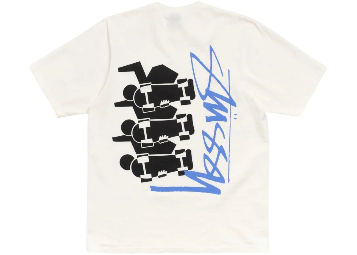 Overkicks - Stussy Skate Stack Pigment Dyed Tee Natural (1905178-NATL) - imagen 2
