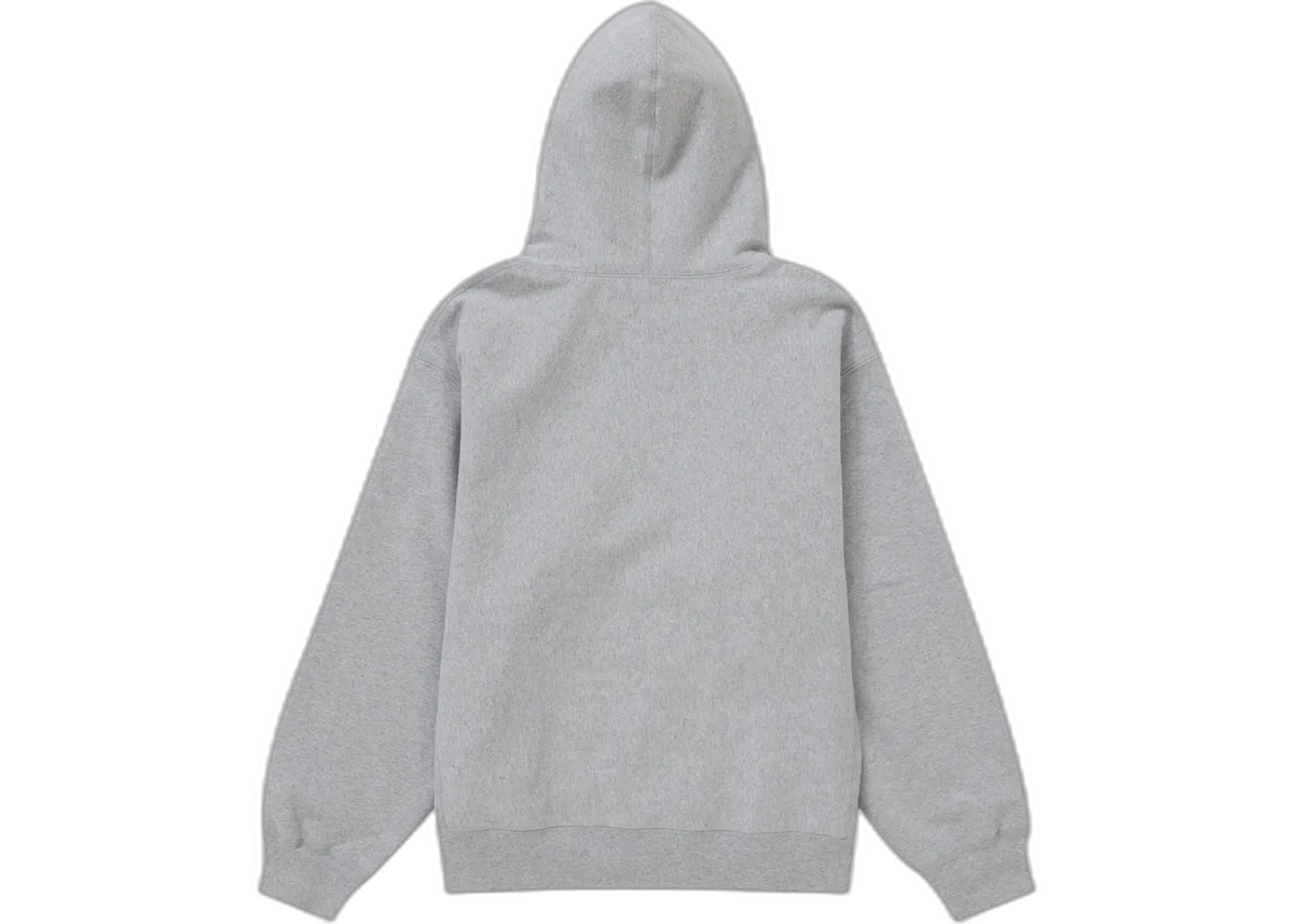 Overkicks - Supreme Box Logo Hooded Sweatshirt (FW24) Heather Grey