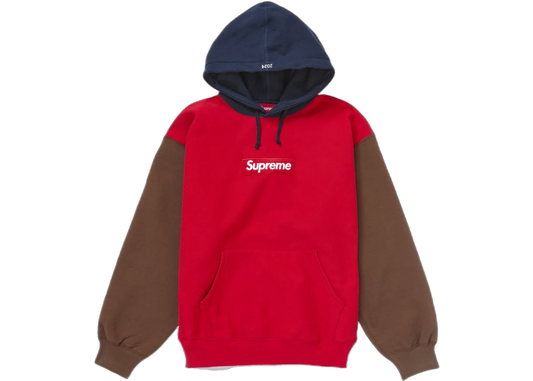 Overkicks - Supreme Box Logo Hooded Sweatshirt (FW24) Multicolor
