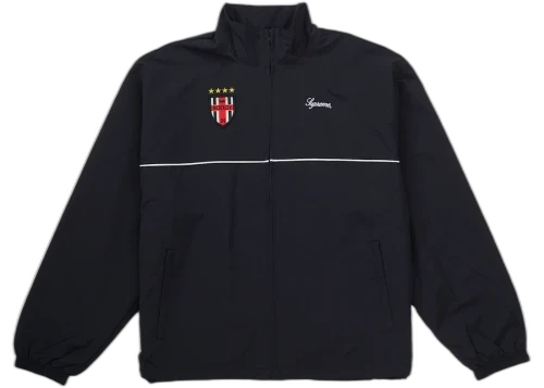Overkicks - Supreme Cross Track Jacket Black (SUPREME-CROSS-TRACK-JACKET-BLACK) - vista frontal