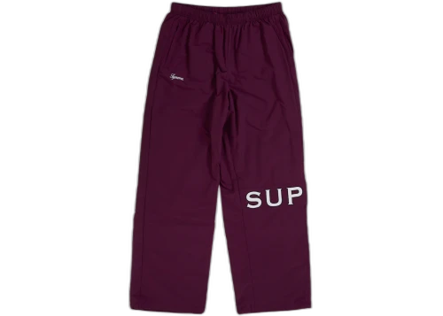 Overkicks - Supreme Cross Track Pant Plum (SUPREME-CROSS-TRACK-PANT-PLUM) - vista frontal