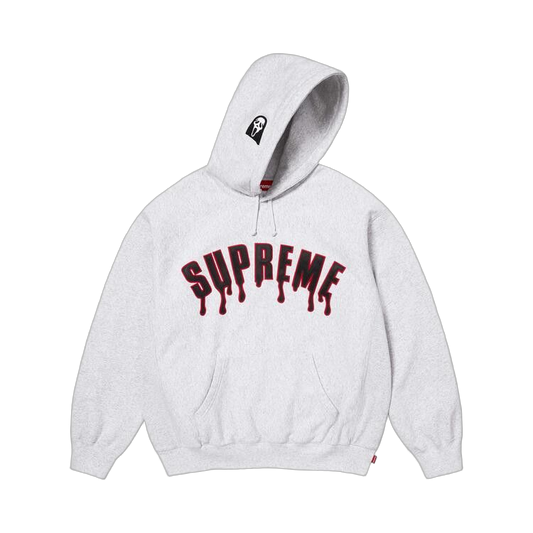 Overkicks - Supreme Ghostface Arc Hooded Sweatshirt Ash Grey