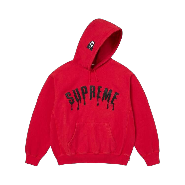 Overkicks - Supreme Ghostface Arc Hooded Sweatshirt Red