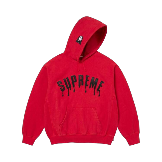 Overkicks - Supreme Ghostface Arc Hooded Sweatshirt Red