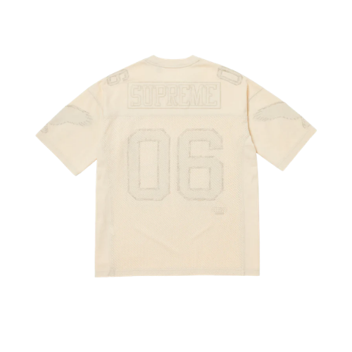 Overkicks - Supreme MM6 Maison Margiela Cotton Football Jersey White (SUPREME-MM6-MAISON-MARGIELA-COTTON-FOOTBALL-JERSEY-WHITE) - imagen 2