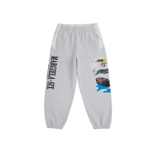 Overkicks - Supreme MM6 Maison Margiela Eagle Sweatpant White (SUPREME-MM6-MAISON-MARGIELA-EAGLE-SWEATPANT-WHITE) - vista frontal